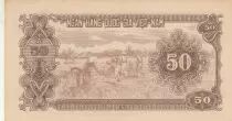 Vietnam 50 Dong - Ho Chi Minh - Paysans - 1951 - Série AB