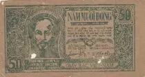 Vietnam 50 Dong Ho Chi Minh - 1948 - P.27 - F to VF - Serial PS 079