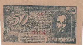 Vietnam 50 Xu - H� Chi Minh - 1948