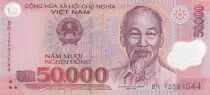 Vietnam 50000 Dong - Ho Chi Minh - Polymer - 2012 - Serial BR - P.121i