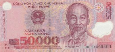 Vietnam 50000 Dong - Ho Chi Minh - Polymer - 2024 - UK Series