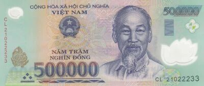 Vietnam 500000 Dong - Ho Chi Minh - Polymer - 2021 - CL Series