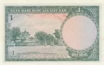 Vietnam del Sud 1 Dong - Temple of King H&ugrave;ng - Museum - 1956 - Series N.4