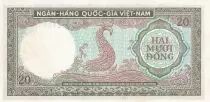 Vietnam del Sud 20 Dong - Fish - ND (1964) - Serial J.6 - P.16