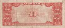 Vietnam del Sud 500 Dong - Pagode - 1955 - F - P.10