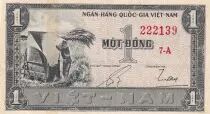 Vietnam del Sur 1 Dong - Agriculture - ND (1955) - Serial 7-A - P.11