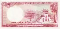 Vietnam del Sur 100 Dong - Le Van Duyet - ND (1966) - Serial A.7 - P.19b