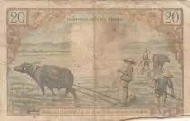 Vietnam del Sur 20 Dong - Hai Muoi Dong - Farmer - Serial X.1 - 1956