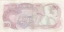 Vietnam del Sur 20 Dong, Central bank - 1969 - Serial B.47 - P.24