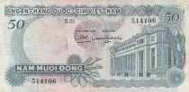 Vietnam del Sur 50 Dong - Central bank - 1969 - Serial B.19 - P.25