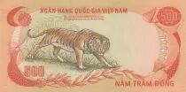 Vietnam del Sur 500 Dong, Palace of independence - Tiger - 1972 - P.33