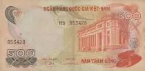 Vietnam del Sur 500 Dong, Palace of independence - Tiger - Serial H3 - 1972 - P.33
