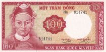 Vietnam du Sud 100 Dong - Le Van Duyet - ND (1966) - Série H.4 - P.19b