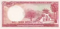 Vietnam du Sud 100 Dong - Le Van Duyet - ND (1966) - Série H.4 - P.19b