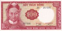 Vietnam du Sud 100 Dong - Le Van Duyet - ND (1966) - Série Z.2 - P.19b