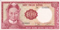 Vietnam du Sud 100 Dong - Le Van Duyet - ND (1966) - Série Z.4 - P.19b