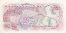Vietnam du Sud 20 Dong, Banque centrale - 1969 - P.24