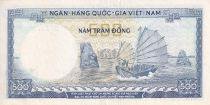 Vietnam du Sud 500 Dong - Tran Hung Dao - Bateau - ND (1966) - Série L.3 - P.23a