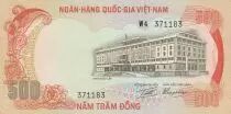 Vietnam du Sud 500 Dong, Palais de l\'ind&eacute;pendance - Tigre - 1972 - P.33