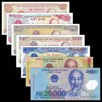Vietnam Set of 7 banknotes - Ho Chi Minh - UNC
