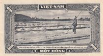 Vietnam South 1 Dong - Agriculture - ND (1955) - Serial 7-A - P.11