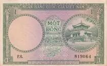 Vietnam South 1 Dong - Temple - ND (1956) - Serial P.6 - P.1
