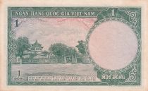 Vietnam South 1 Dong - Temple - ND (1956) - Serial P.6 - P.1