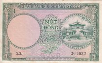 Vietnam South 1 Dong - Temple - ND (1956) - Serial X.3 - P.1