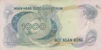 Vietnam South 1000 Dong - Bank building - Guilloches - 1971 - Series D.1