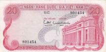 Vietnam South 20 Dong, Central bank - 1969 - Serial B.47 - P.24