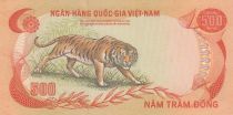 Vietnam South 500 Dong, Palace of independence - Tiger - 1972 - P.33
