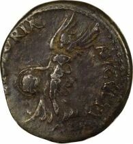 Vitellius - Silver Denarius, Victoria - 69 Rome
