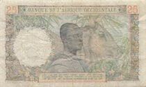 WEST AFRICA 25 Francs - 10-04-1953 - P.38