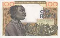 West AFrican States 100 Francs Mask - 1959
