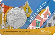 Willemstadt (Cura&ccedil;ao) - 5 Euros Coincard UNC 2023