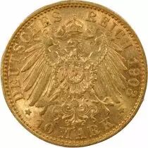 William II - 10 Gold Mark - 1903 A Berlin