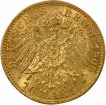 William II - 10 Gold Mark - 1905 A Berlin