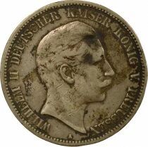 William II - 5 Silver Mark - 1901 A Berlin