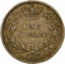 William IV - Silver Shilling - 1834 London