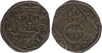 Wurzburg 1/84 Gulden Armoiries - 1715 F