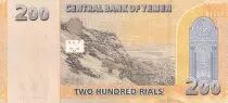 Yemen 200 Rials Fortress- Landscape  2018 - UNC