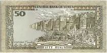 Yemen 50 Rials, Statue of Ma\'adkarib - 19 (90-97) - P.27 Ab