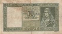 Yougoslavie 10 Dinara - Pierre II - 1939 - P.35