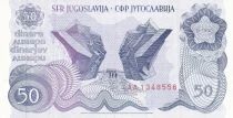Yougoslavie 50 Dinara - Monument Kozara - Monument Sutjeska - 1990 - S&eacute;rie AA