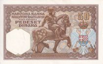 Yugoslavia 20 Dinara - King Alexander I - Equestrian statue - 1931 - P.28