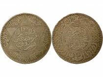 Yusef - 5 Silver Dirhams - 1336 AH (1917 / 1918) Paris