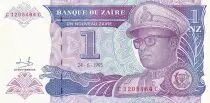 Zaire 1 Zaire - Mobutu - Leopard - 1993 - P.UNC - P.52a