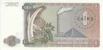 Zaire 1 Zaire - President Sese Seko Mobutu - Pyramid - 1979