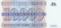 Zaïre 10000 Nvx Zaires -  Président Sese Seko Mobutu - Valeur faciale - 1995
