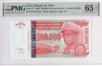 Zaire 100000 Nvx Zaires -  President Sese Seko Mobutu - 1996